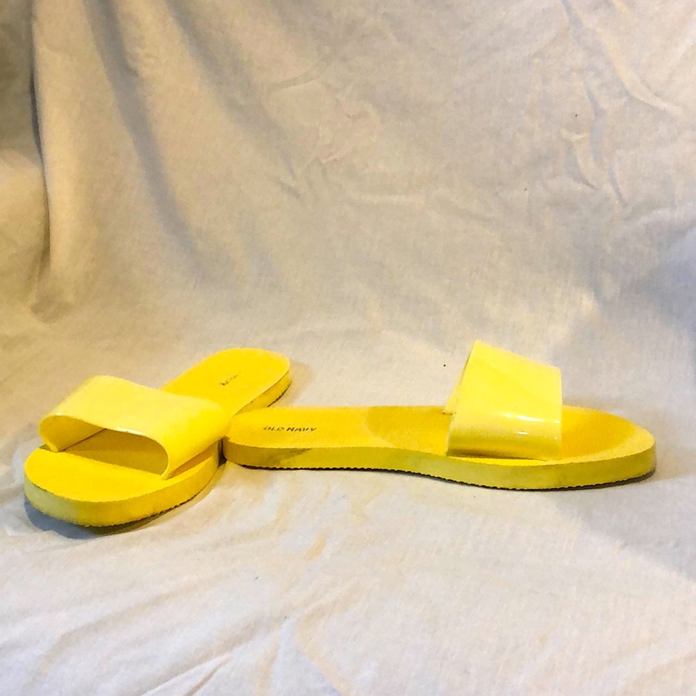 Old Navy Yellow Slides